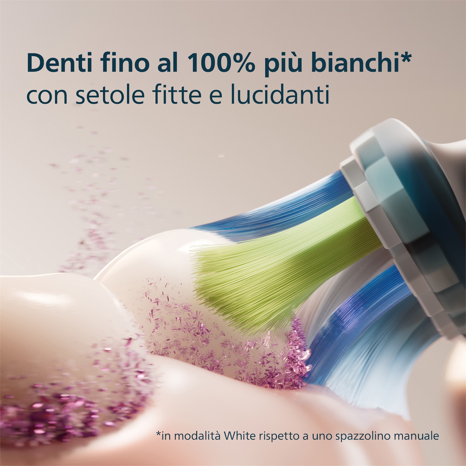 Philips Sonicare C3 Premium Plaque Defence HX9042/88 - Testine di ricambio originali, 2 pz, Nero, Rimuove fino a 10 volte più placca