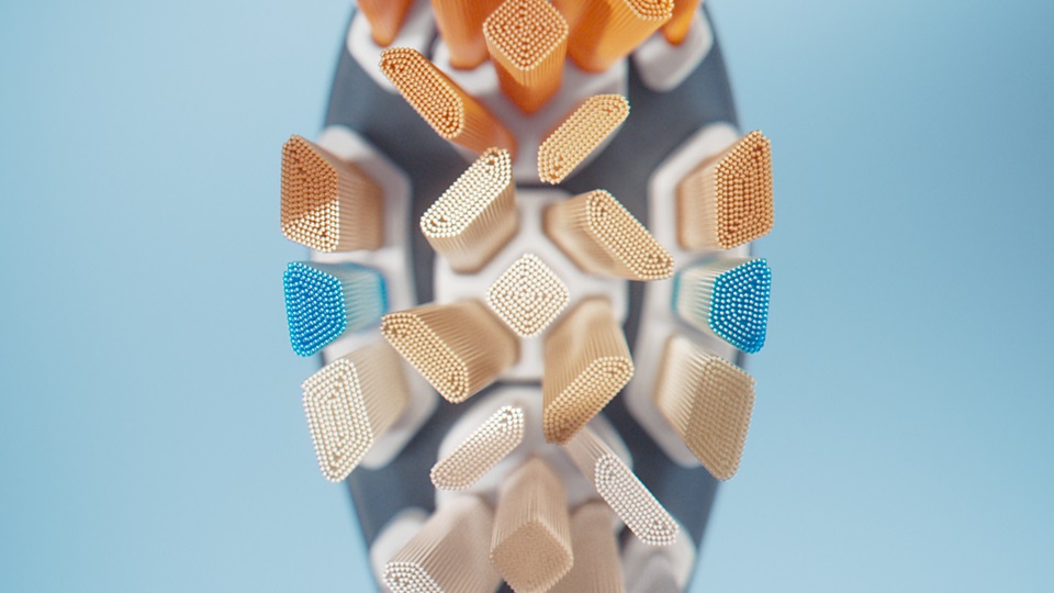 Philips Sonicare A3 Premium All-in-One HX9094/88 - Confezione da 4 testine di ricambio, rimozione placca e sbiancamento efficace