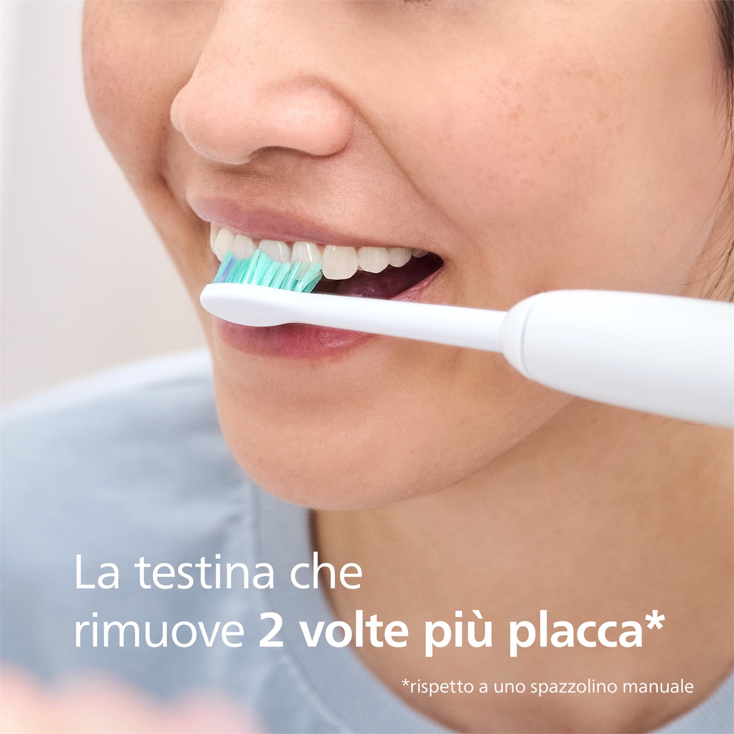 Philips Testine di Ricambio Sonicare ProResults HX6016/87 - 6 Pz, Rimozione Placca e Igiene Orale Efficace