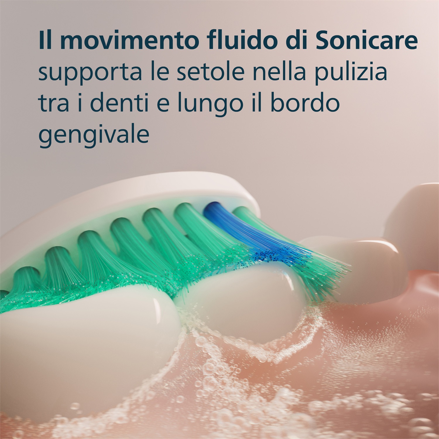 Philips Testine di Ricambio Sonicare ProResults HX6016/87 - 6 Pz, Rimozione Placca e Igiene Orale Efficace