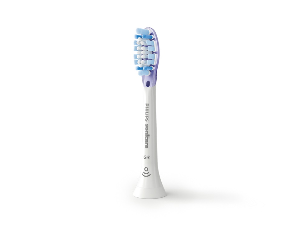 Philips Sonicare G3 Premium Gum Care HX9056/87 - Confezione da 6 testine di ricambio bianche per gengive più sane