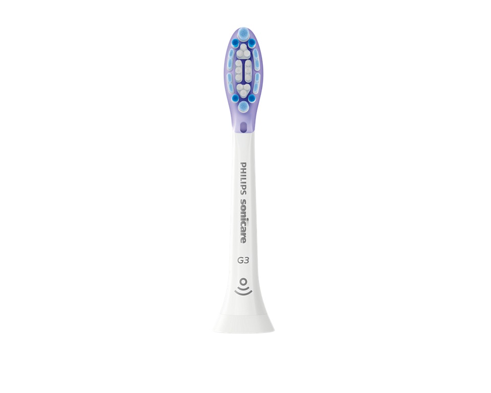 Philips Sonicare G3 Premium Gum Care HX9056/87 - Confezione da 6 testine di ricambio bianche per gengive più sane
