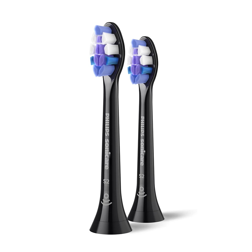 Philips Sonicare Sensitive HX6052/88 - Testine di ricambio per spazzolino, 2 pz, per un'igiene orale ottimale