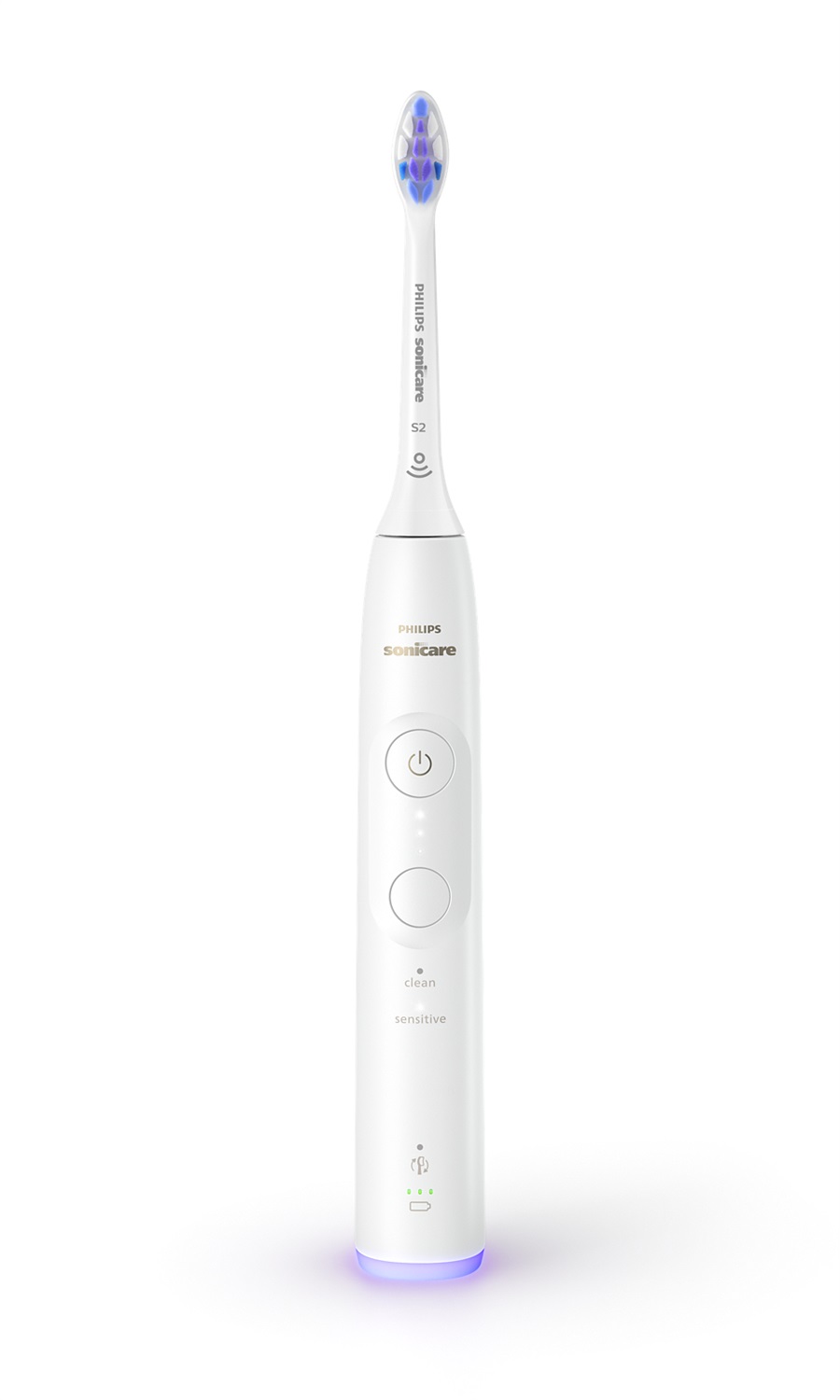 Philips Sonicare 6100 HX7400/06 Spazzolino Ricaricabile con Tecnologia Sonica, Modalità Sensitive, Custodia da Viaggio e 62000 Movimenti/Minuto