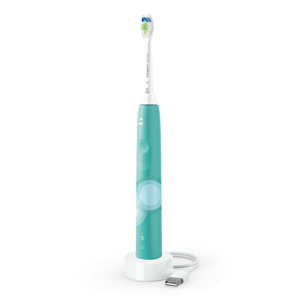 Philips Sonicare 4100 HX3689/43 - Spazzolino elettrico sonico con sensore di pressione