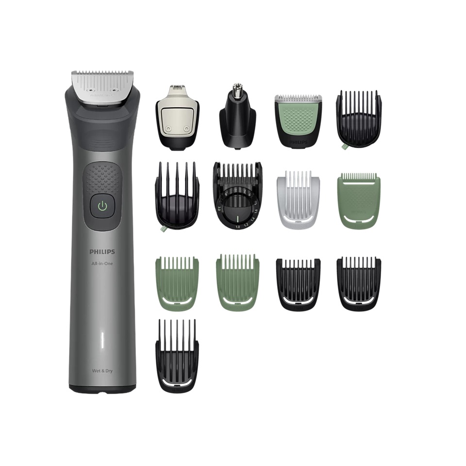 Philips All-in-One Trimmer 7000 Series MG7931/15 - Rifinitore 16 in 1 con Lame Autoaffilanti e 21 Impostazioni di Lunghezza