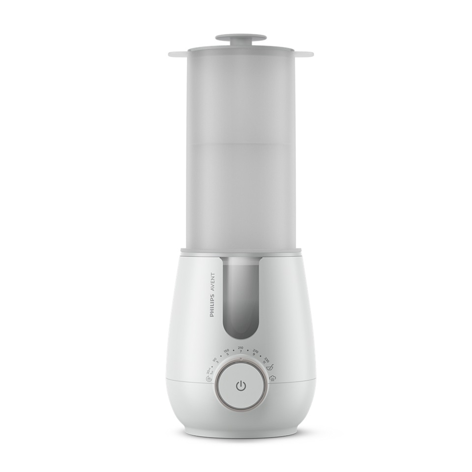 Philips Avent Scaldabiberon e Sterilizzatore 2-in-1 Premium - Riscaldamento a Bagnomaria e Sensore Intelligente