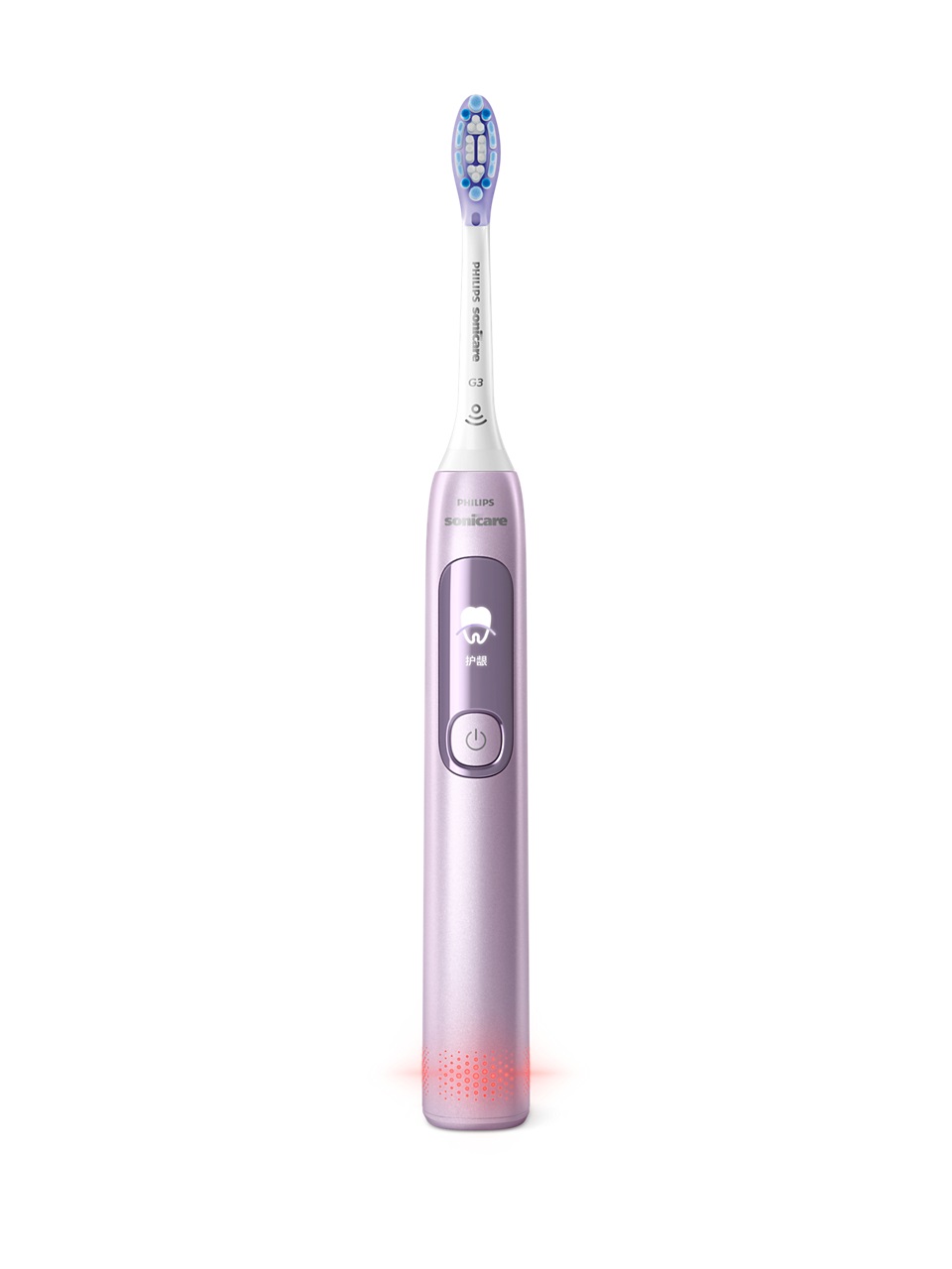 Philips Sonicare HX3792/12 Spazzolino Elettrico con Schermo Smart, Sensore di Pressione, 5 Modalità di Spazzolamento e Testina G3 Premium Gum Care - Rosa