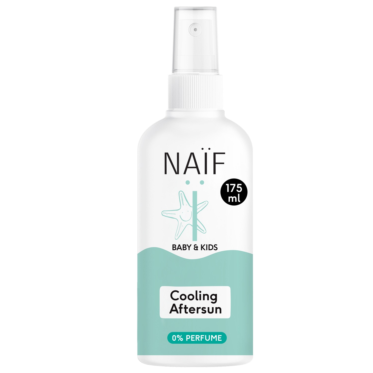 Naïf Doposole Spray per Neonati e Bambini - Calma e Idrata la Pelle con Aloe Vera - Vegan - Senza Profumo - 175 ml