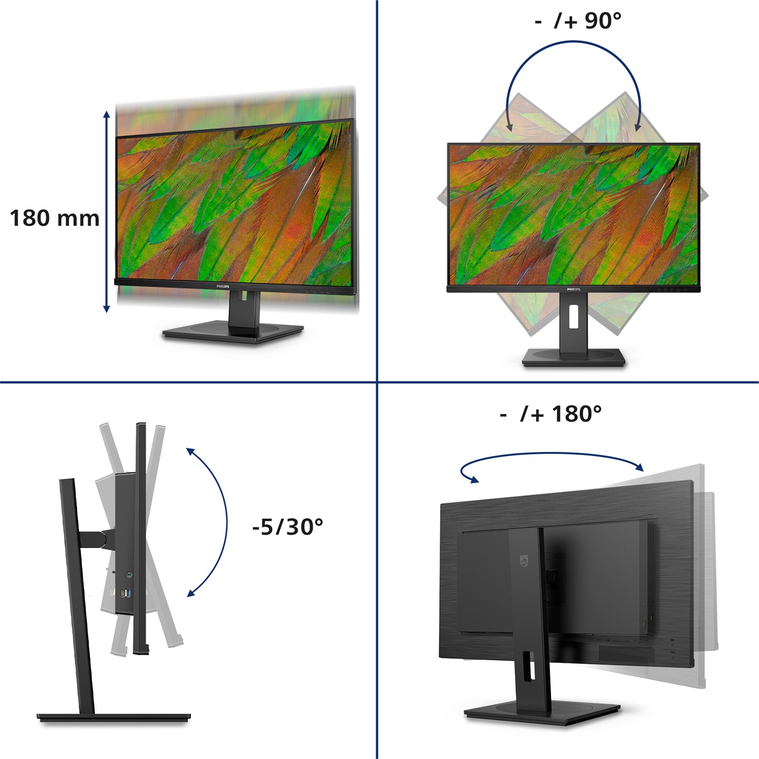 Philips 32B1U3900/00 Monitor 32