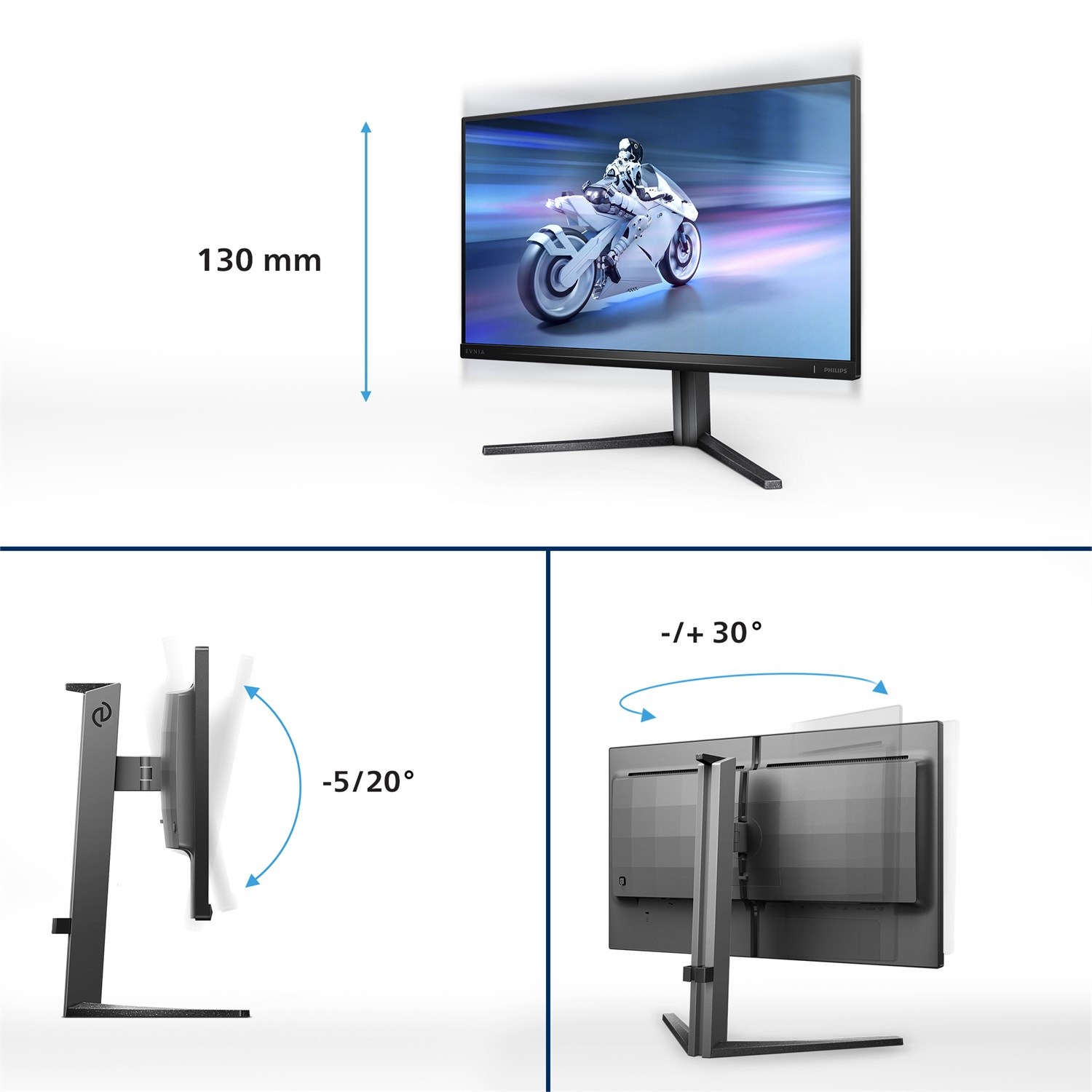 Philips Evnia 5000 25M2N5200U/00 Monitor da Gioco 24.5