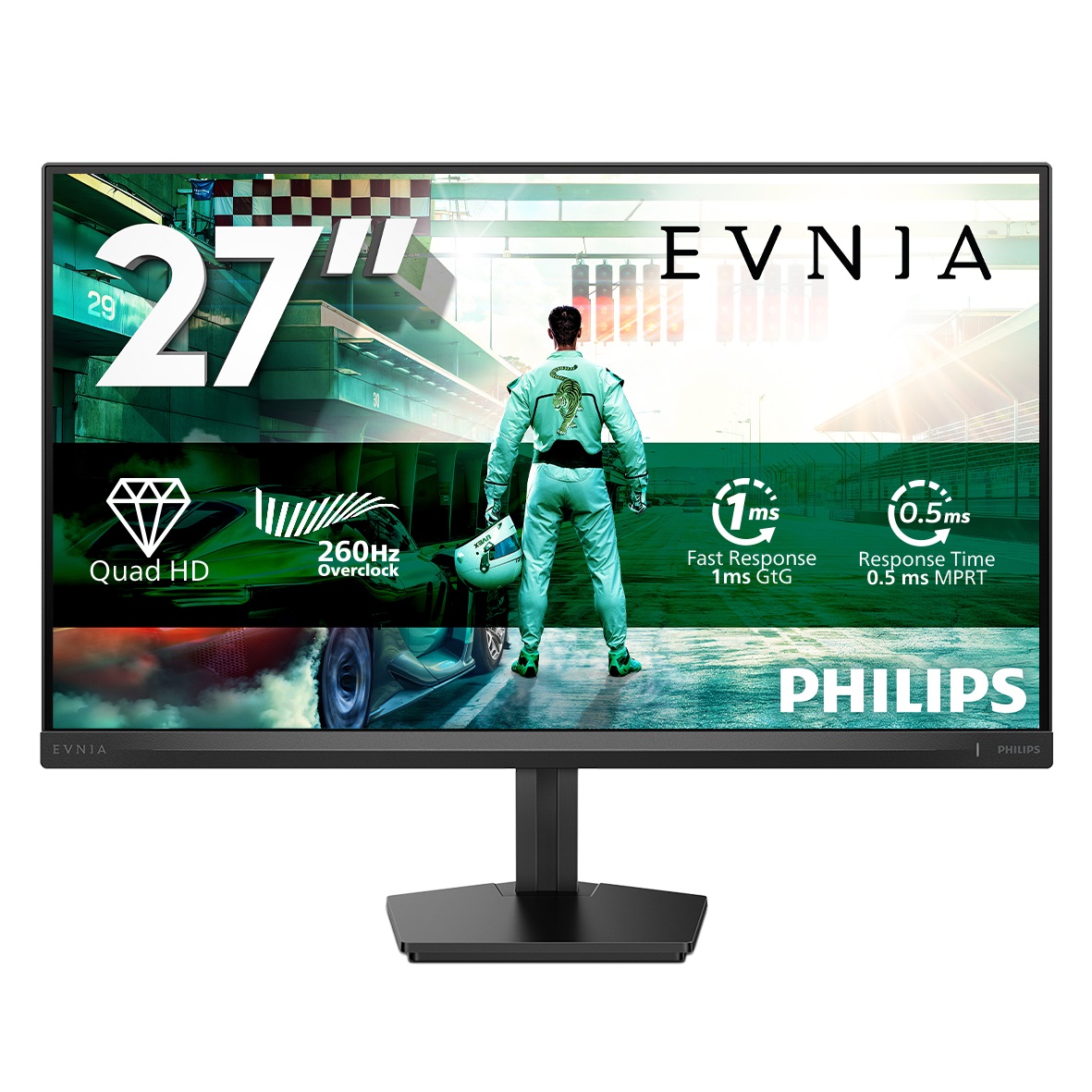 Philips Evnia 3000 - Monitor Gaming 27'' QHD 240 Hz, 1 ms, Nero