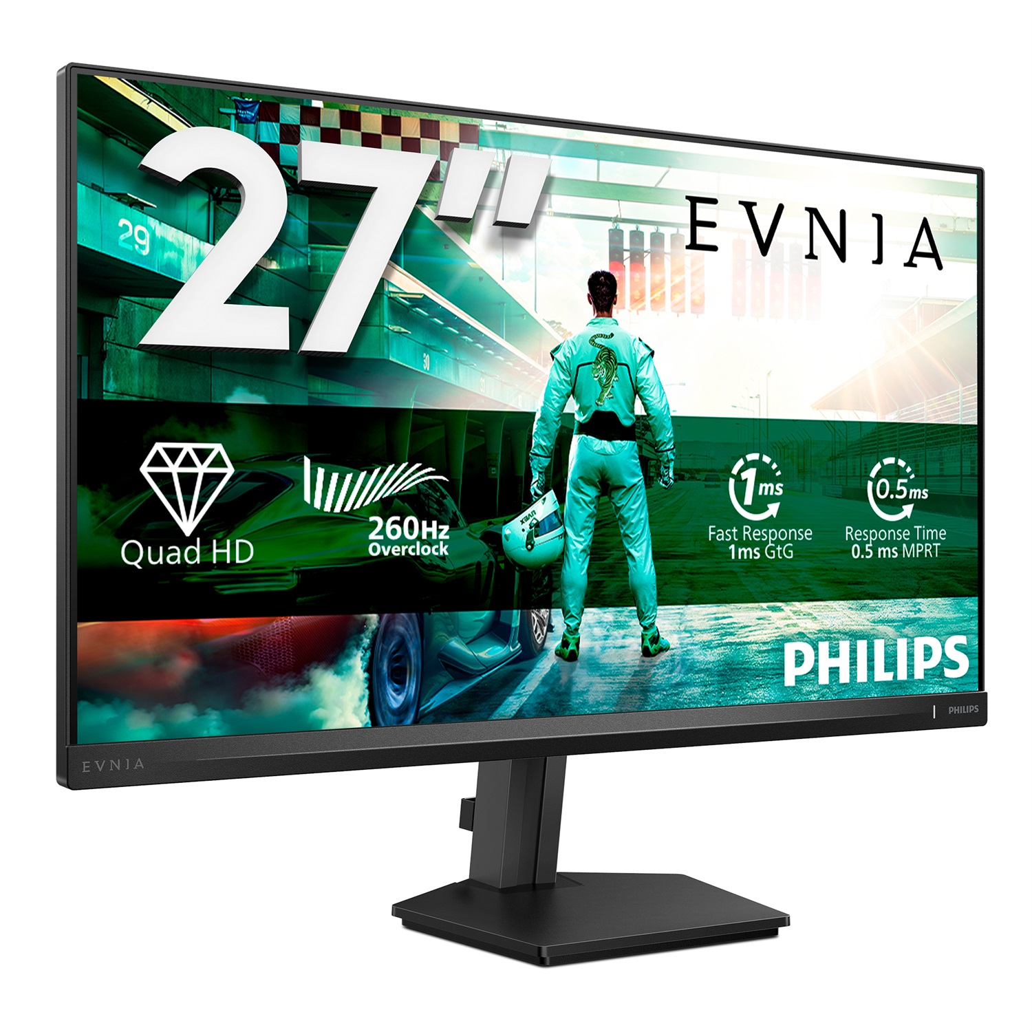 Philips Evnia 3000 - Monitor Gaming 27'' QHD 240 Hz, 1 ms, Nero