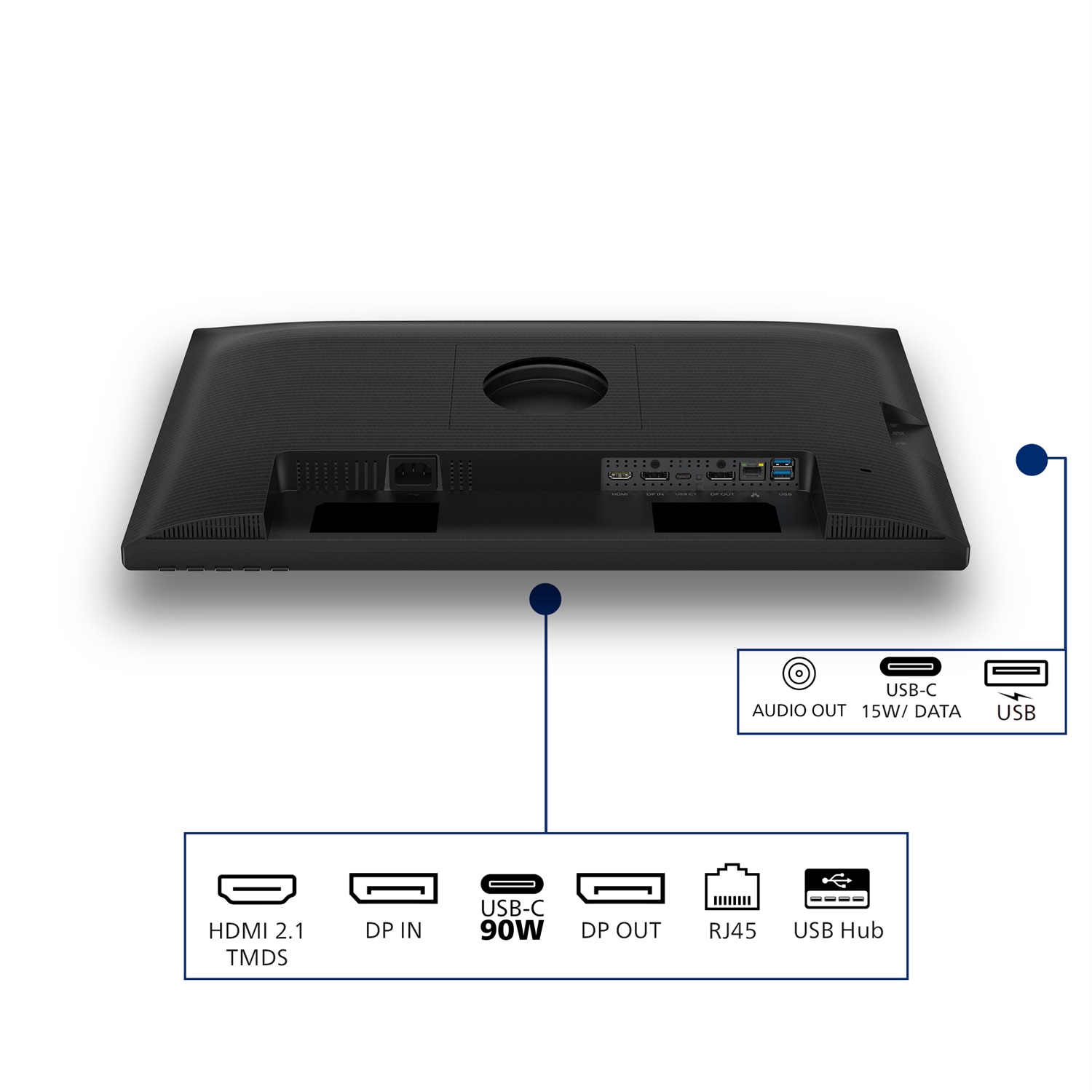 Philips 24B2U3601 Monitor PC 23.8