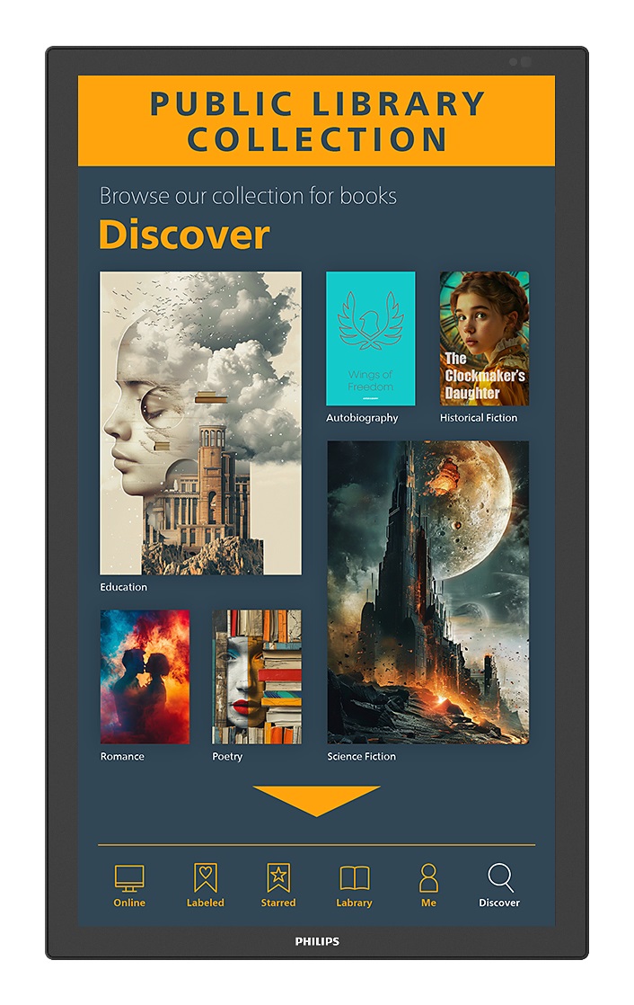 Philips 43BDL3751T/00 Pannello Interattivo 108 cm 4K Ultra HD Touch Screen Android 13