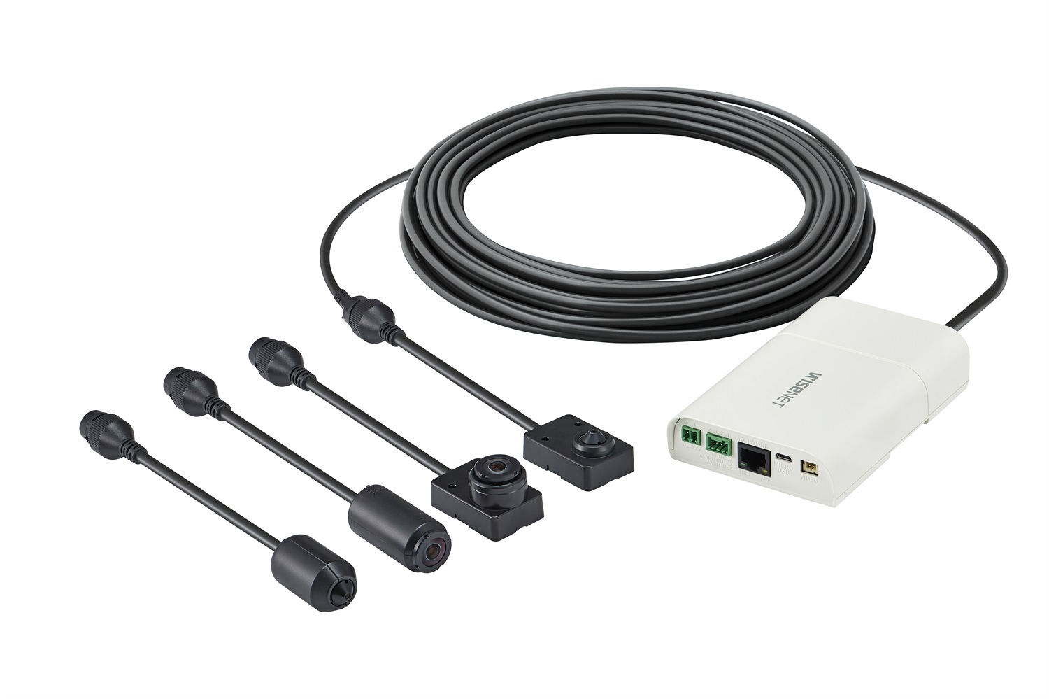 Hanwha XNB-6001 Telecamera di Sorveglianza IP Interna 1920 x 1080 Pixel, 2 MP, Cablata, Avorio, Rilevamento Movimento