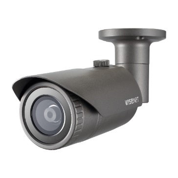 Hanwha QNO-6012R Telecamera di Sicurezza IP Esterno 2MP FullHD con LED IR e Montaggio Soffitto/Muro