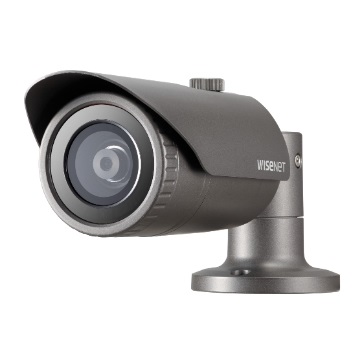 Hanwha QNO-6012R Telecamera di Sicurezza IP Esterno 2MP FullHD con LED IR e Montaggio Soffitto/Muro