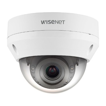 Hanwha QNV-6082R Telecamera di Sorveglianza IP Esterno a Cupola Varifocale IR 1920 x 1080 Pixel Resistente agli Atti Vandalici