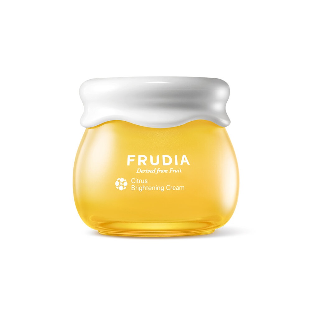 FRUDIA Citrus Brightening Cream - Crema Illuminante Viso con Vitamina C, Texture Morbida, 55 ml