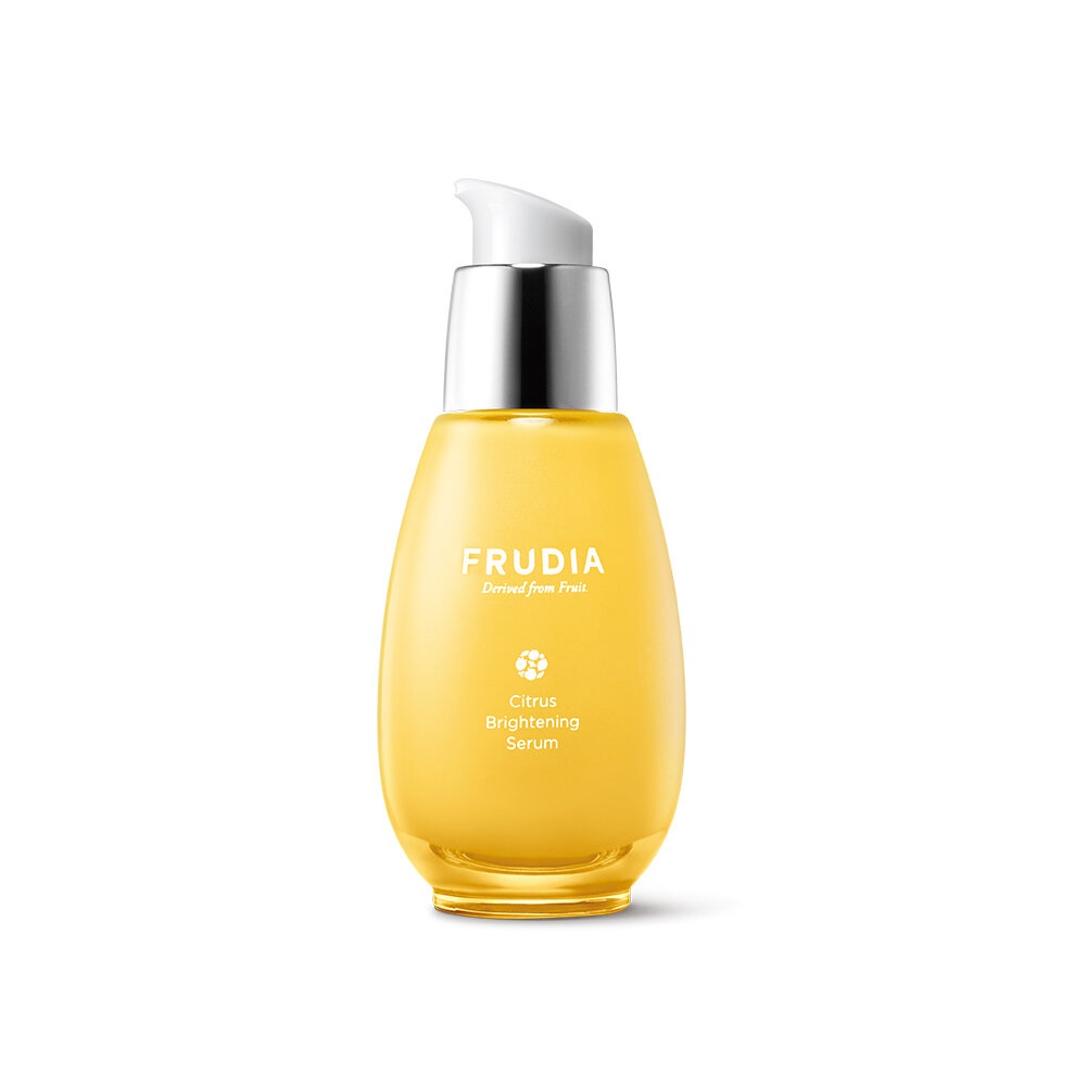 FRUDIA Citrus Brightening Serum - Siero Illuminante per Viso 50 ml con Estratti di Agrumi, Made in Italy, Adatto a Tutte le Età