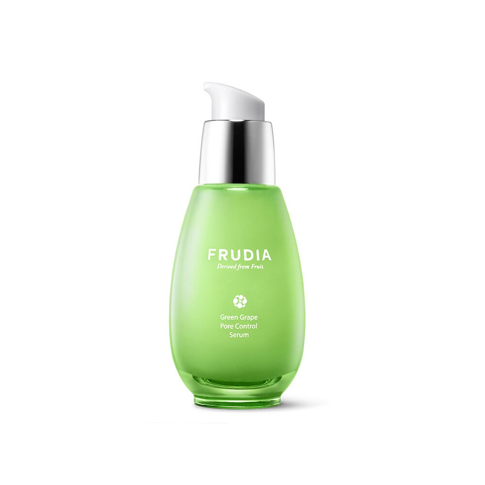 FRUDIA Green Grape Pore Control Serum 50 ml - Siero Viso Regolatore di Sebo per Pelle Grassa e Mista