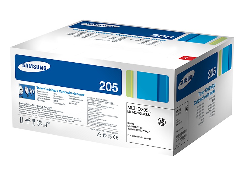 Samsung MLT-D205L Cartuccia Toner Originale Nero - Fino a 5000 Pagine - 1 pz