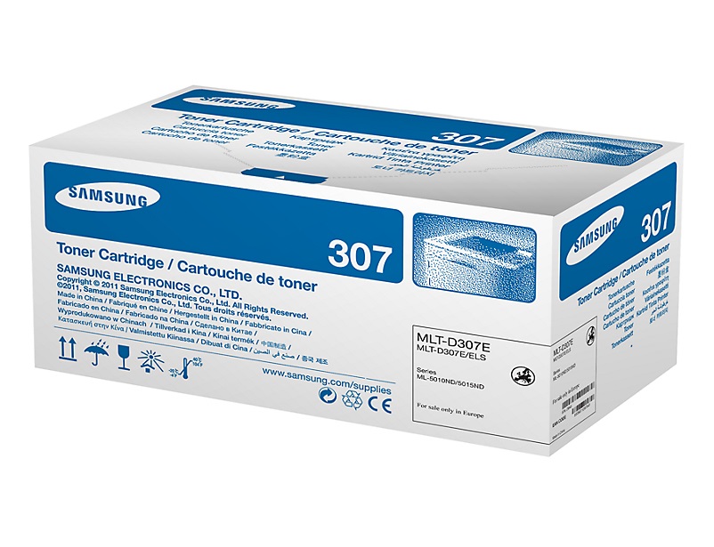 Samsung MLT-D307E Cartuccia Toner Originale Nero - Alta Capacità fino a 20.000 Pagine