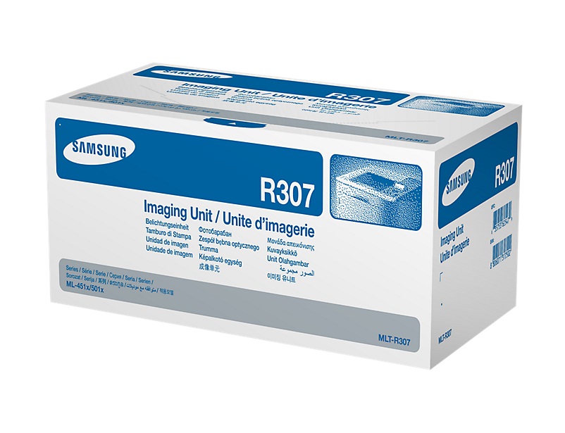 Samsung MLT-R307 Tamburo Originale Nero - Fino a 60000 Pagine per Stampanti ML-4510ND, ML-5010ND, ML-5015ND