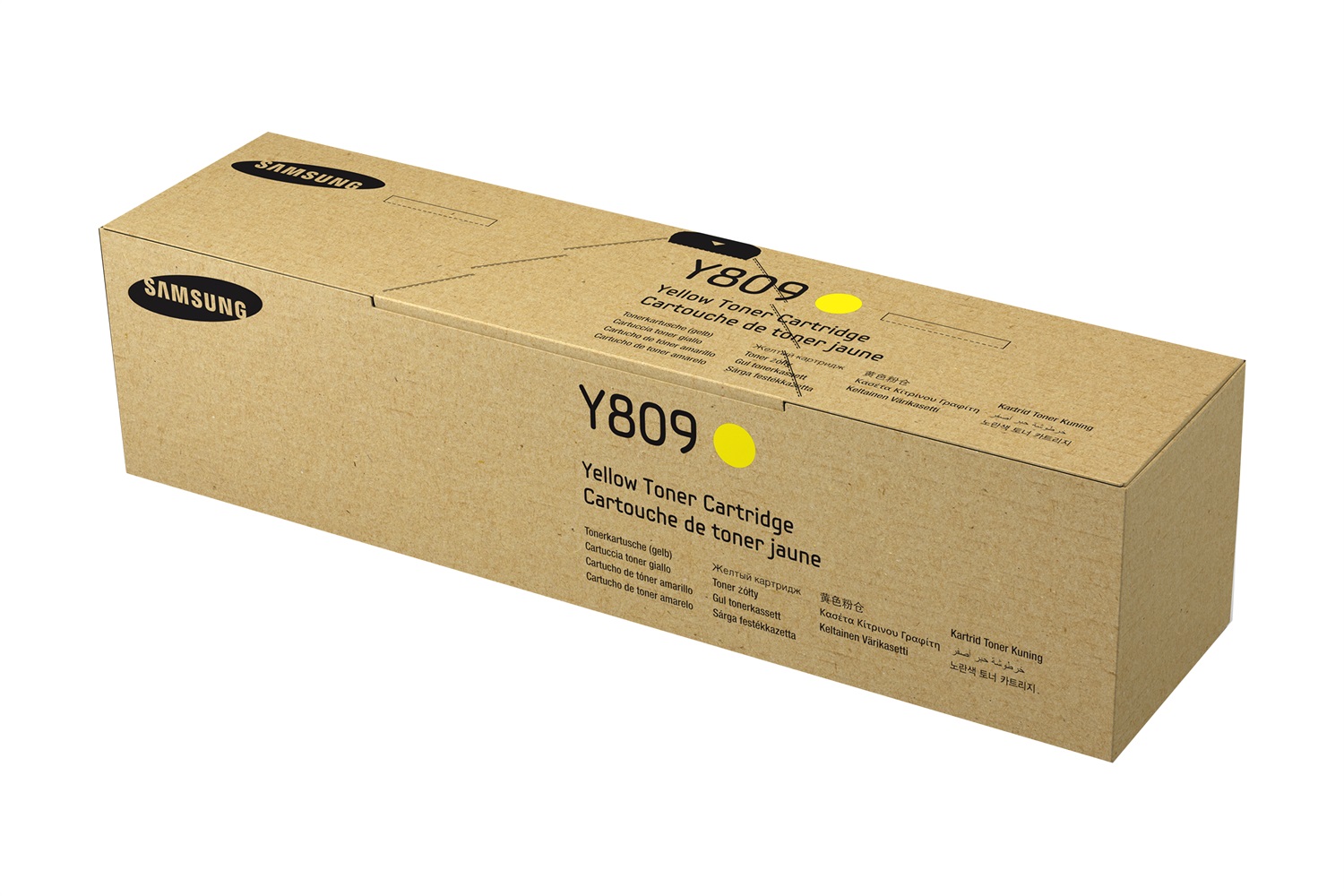 Samsung CLT-Y809S Cartuccia Toner Originale Giallo - Fino a 15000 Pagine - Compatibile con CLX-9201NA, CLX-9251NA, CLX-9301NA