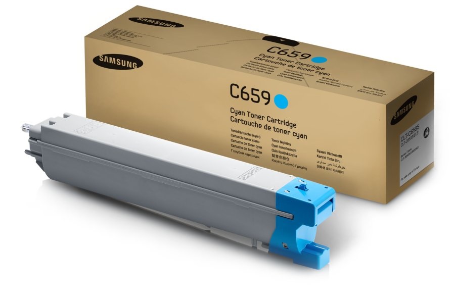 Samsung CLT-C659S Cartuccia Toner Originale Ciano - 20.000 Pagine per CLX-8600 e MultiXpress C 8600