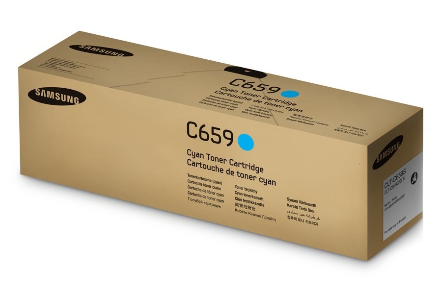 Samsung CLT-C659S Cartuccia Toner Originale Ciano - 20.000 Pagine per CLX-8600 e MultiXpress C 8600