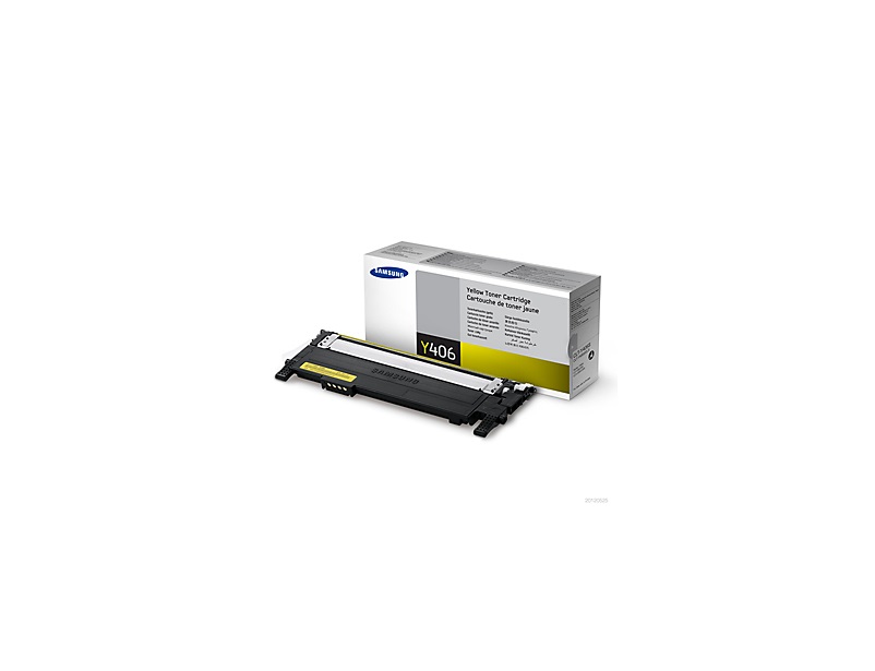Samsung CLT-Y406S Toner Giallo Originale - Fino a 1.000 Pagine, Compatibile con CLP-360, CLP-365, CLX-3300, CLX-3305