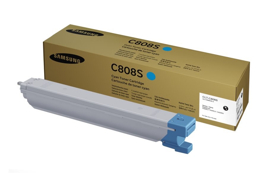 Samsung CLT-C808S Toner Originale Ciano - Fino a 20.000 Pagine - Compatibile con MultiXpress X4220RX, X4250LX, X4300LX