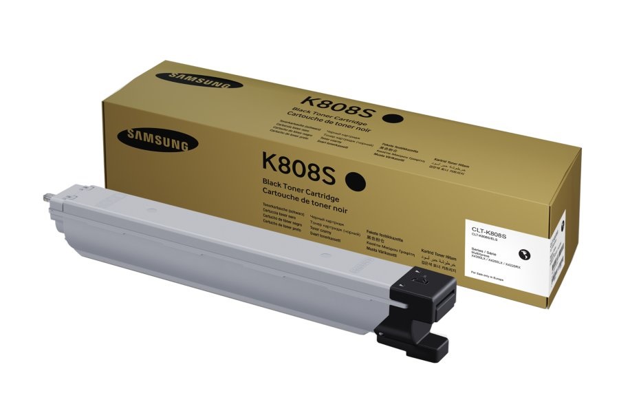 Samsung CLT-K808S Toner Originale Nero - Fino a 23000 Pagine, Compatibile con MultiXpress X4220RX, X4250LX, X4300LX