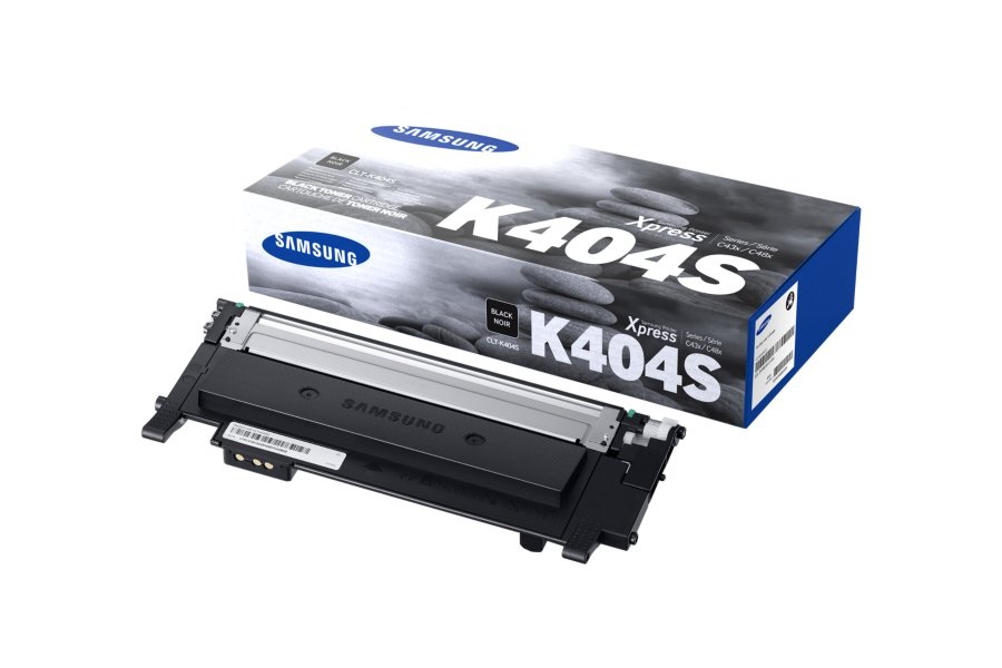 Samsung CLT-K404S Cartuccia Toner Originale Nero - Fino a 1500 Pagine, Compatibile con Xpress C430, C430W, C480, C480W, C480FN, C480FW
