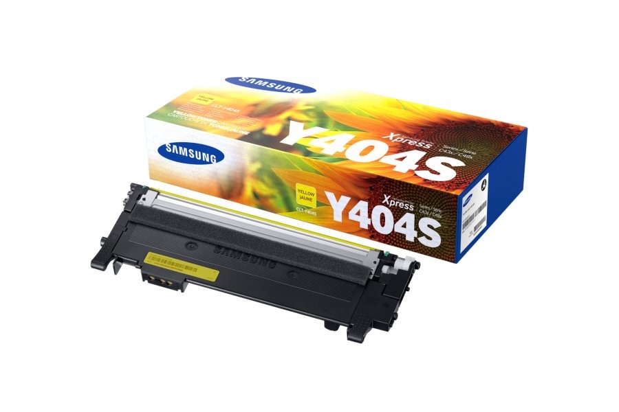 Samsung CLT-Y404S Cartuccia Toner Originale Giallo - Fino a 1000 Pagine, Compatibile con Xpress C430, C430W, C480, C480W, C480FN, C480FW