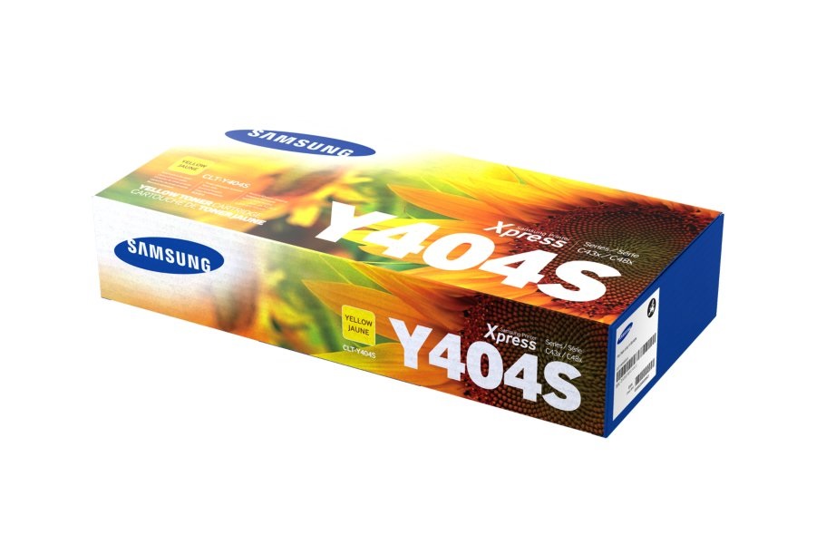 Samsung CLT-Y404S Cartuccia Toner Originale Giallo - Fino a 1000 Pagine, Compatibile con Xpress C430, C430W, C480, C480W, C480FN, C480FW