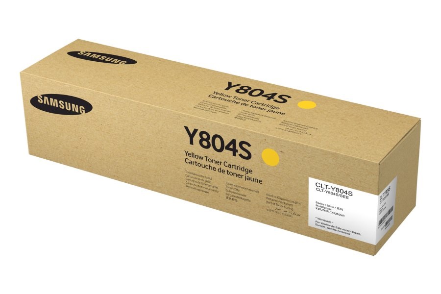 Samsung CLT-Y804S Toner Originale Giallo - 15.000 Pagine - Compatibile con MultiXpress X3220NR e X3280NR
