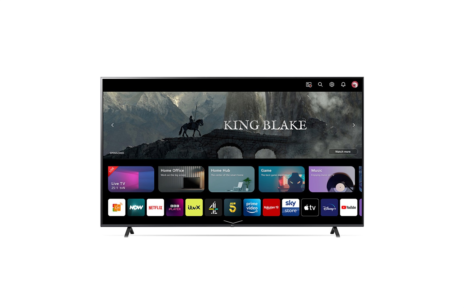 LG UHD 86UR78006LB TV 86