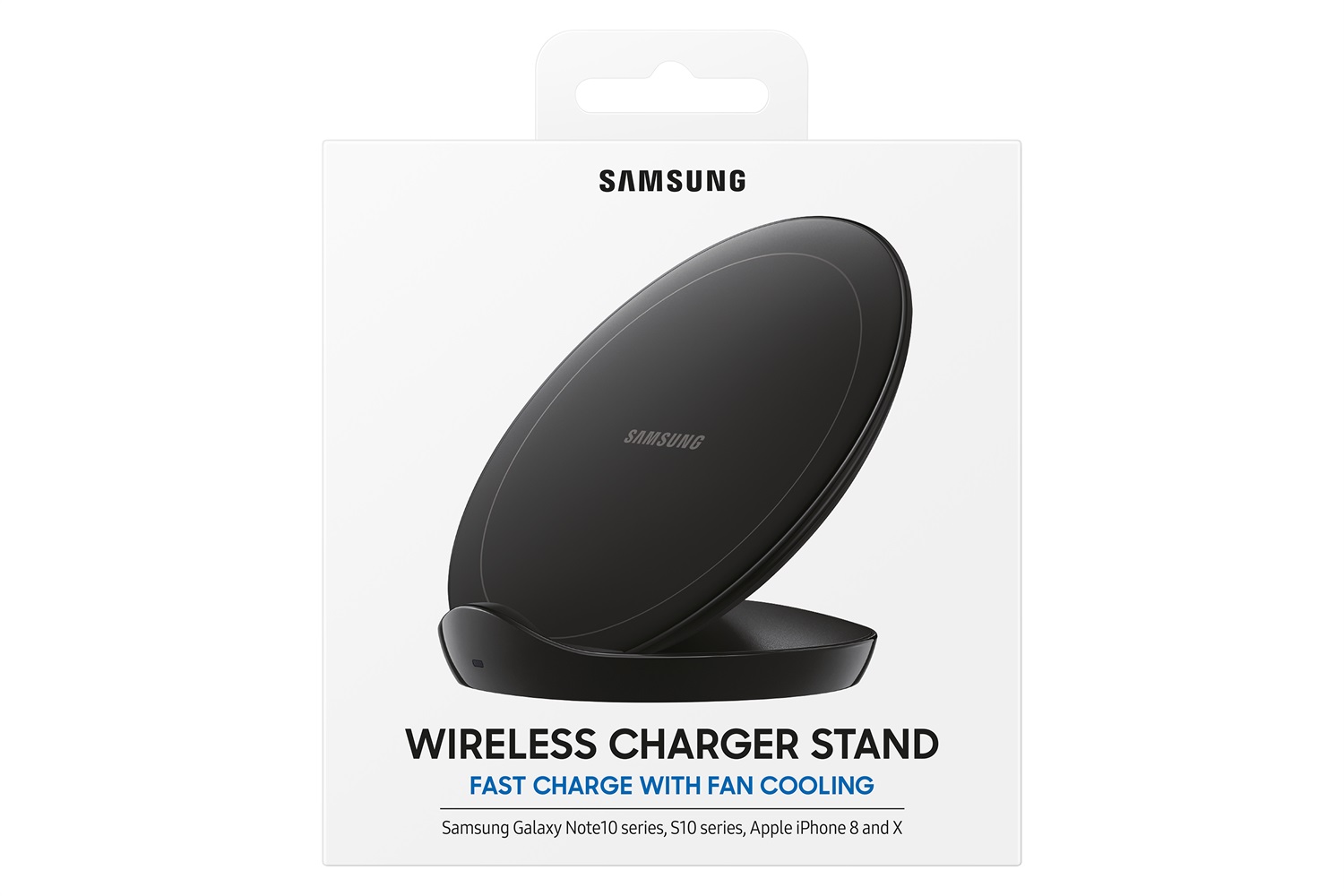 Samsung EP-P3105 Caricabatterie Wireless Nero con Ricarica Rapida e Alimentatore