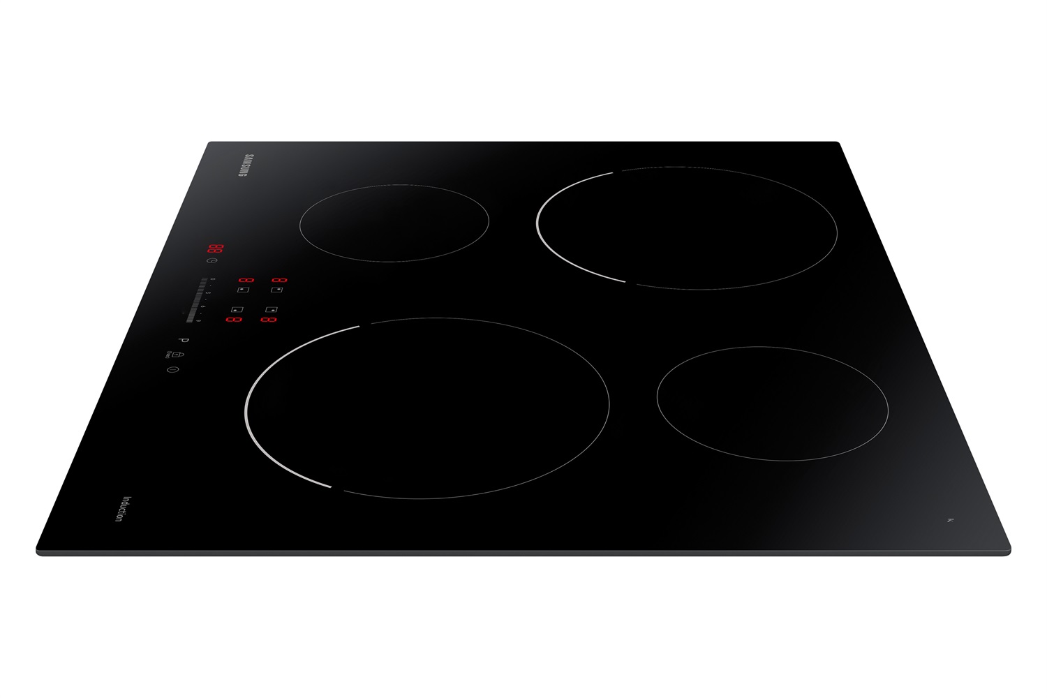 Samsung NZ64T3707AK Piano Cottura a Induzione 60cm 4 Bruciatori Vetro Nero Touch Control