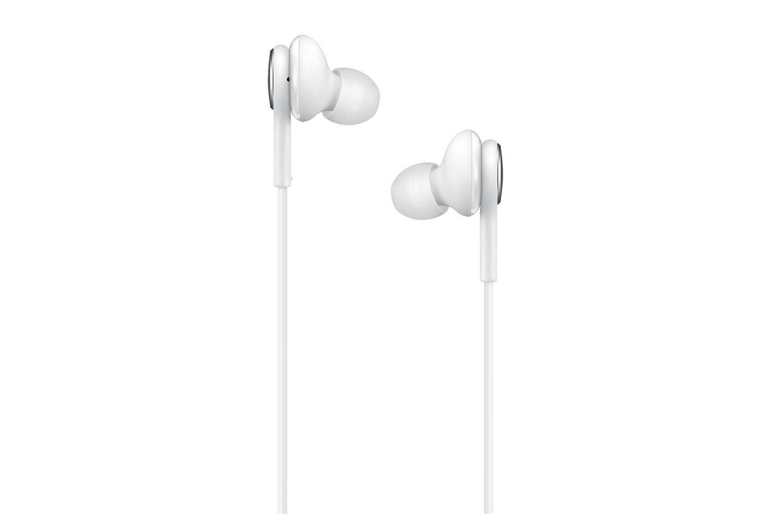 Samsung Auricolari in-ear EO-IC100 con connettore USB tipo C, Bianco, Audio AKG, Cablati, Microfono in linea