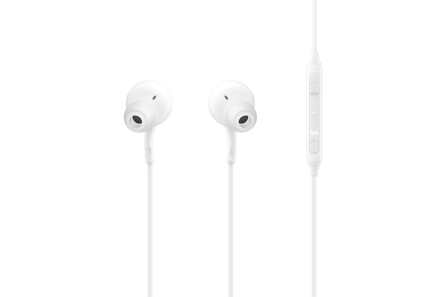 Samsung Auricolari in-ear EO-IC100 con connettore USB tipo C, Bianco, Audio AKG, Cablati, Microfono in linea