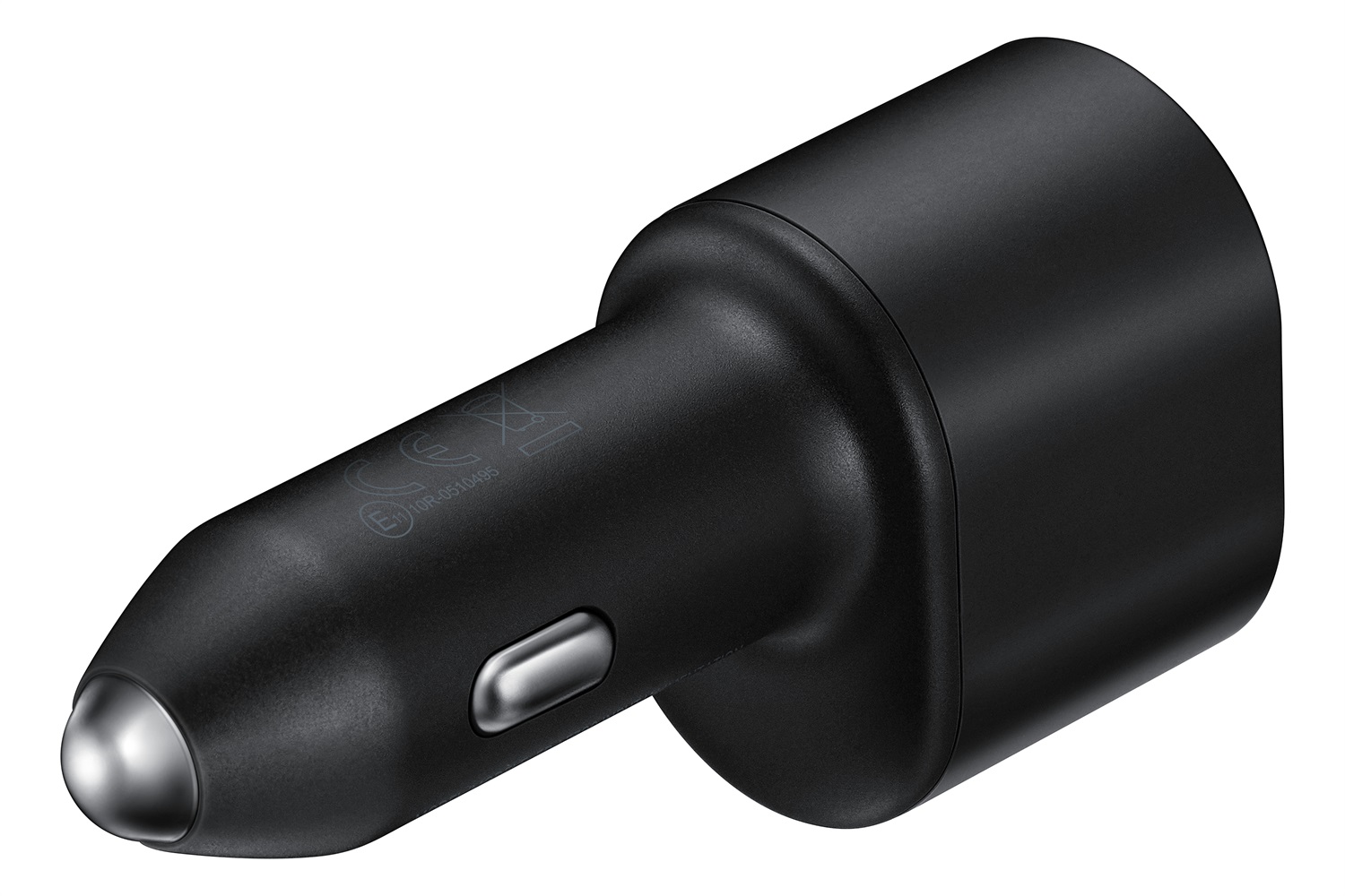 Samsung EP-L5300 Caricabatterie da Auto Doppio Super Veloce 45W 15W con Porte USB-C e USB-A - Nero