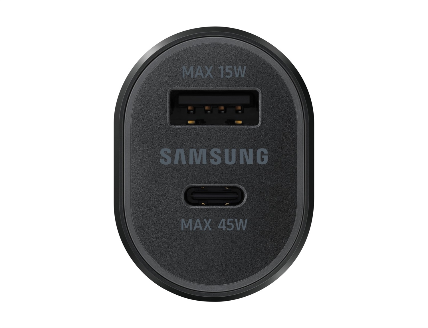 Samsung EP-L5300XBEGEU Caricabatterie Auto Universale Nero con Lightning, 20W Max, Caricamento Veloce