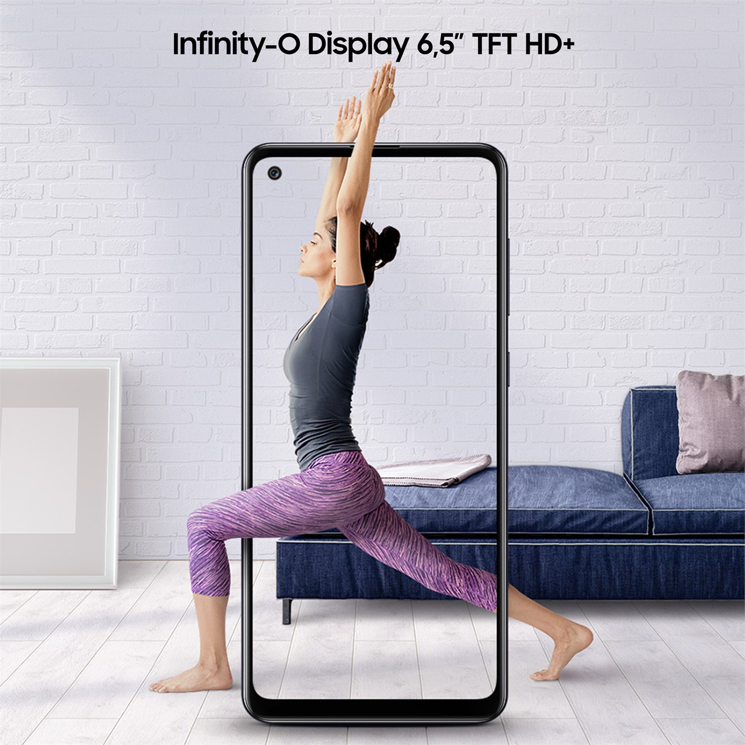 Samsung Galaxy A21s Smartphone, 32 GB, Nero, Dual SIM, Display 6.5' HD , Fotocamera 48 Mpx, Android 10, Batteria 5000 mAh