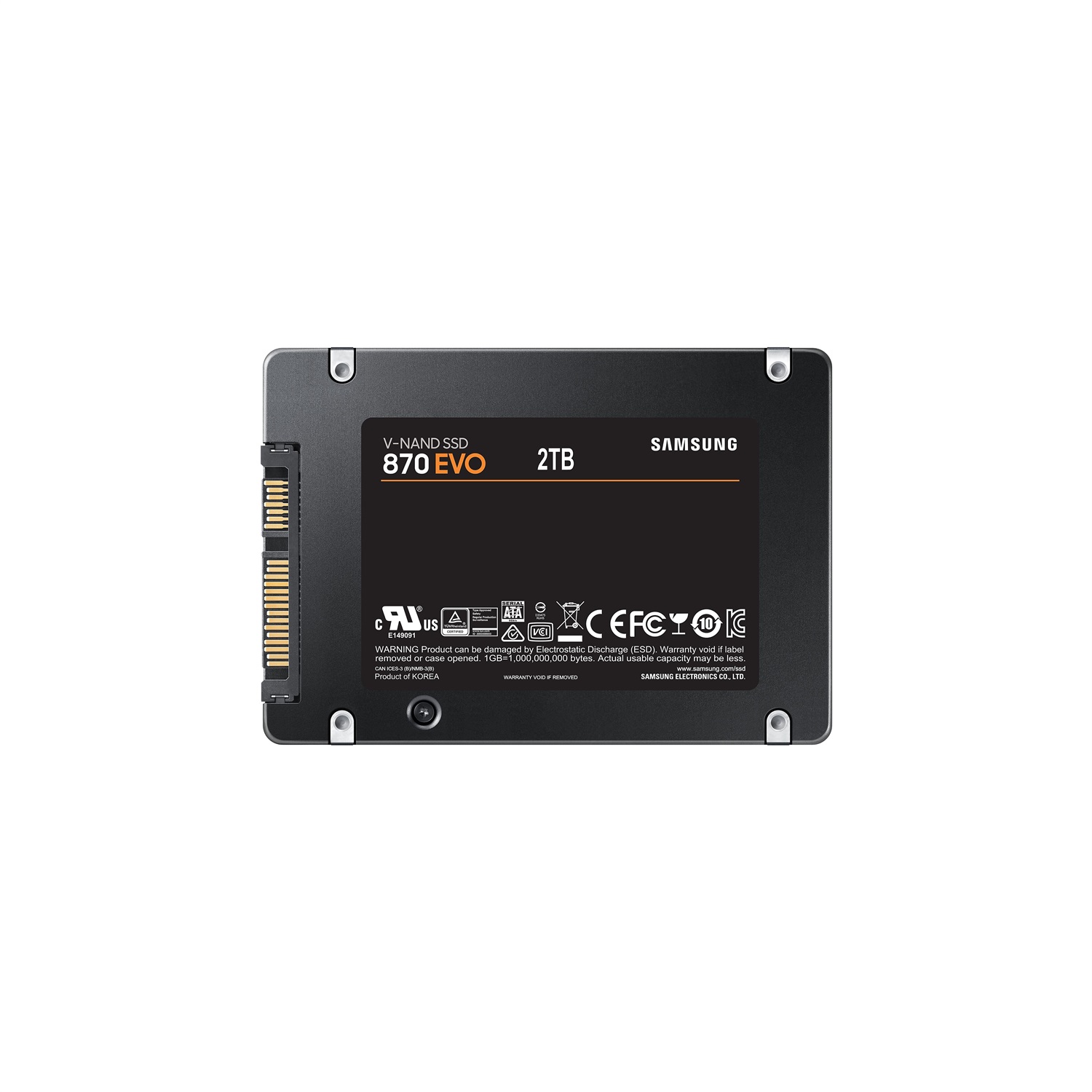 Samsung 870 EVO SSD 2 TB 2.5