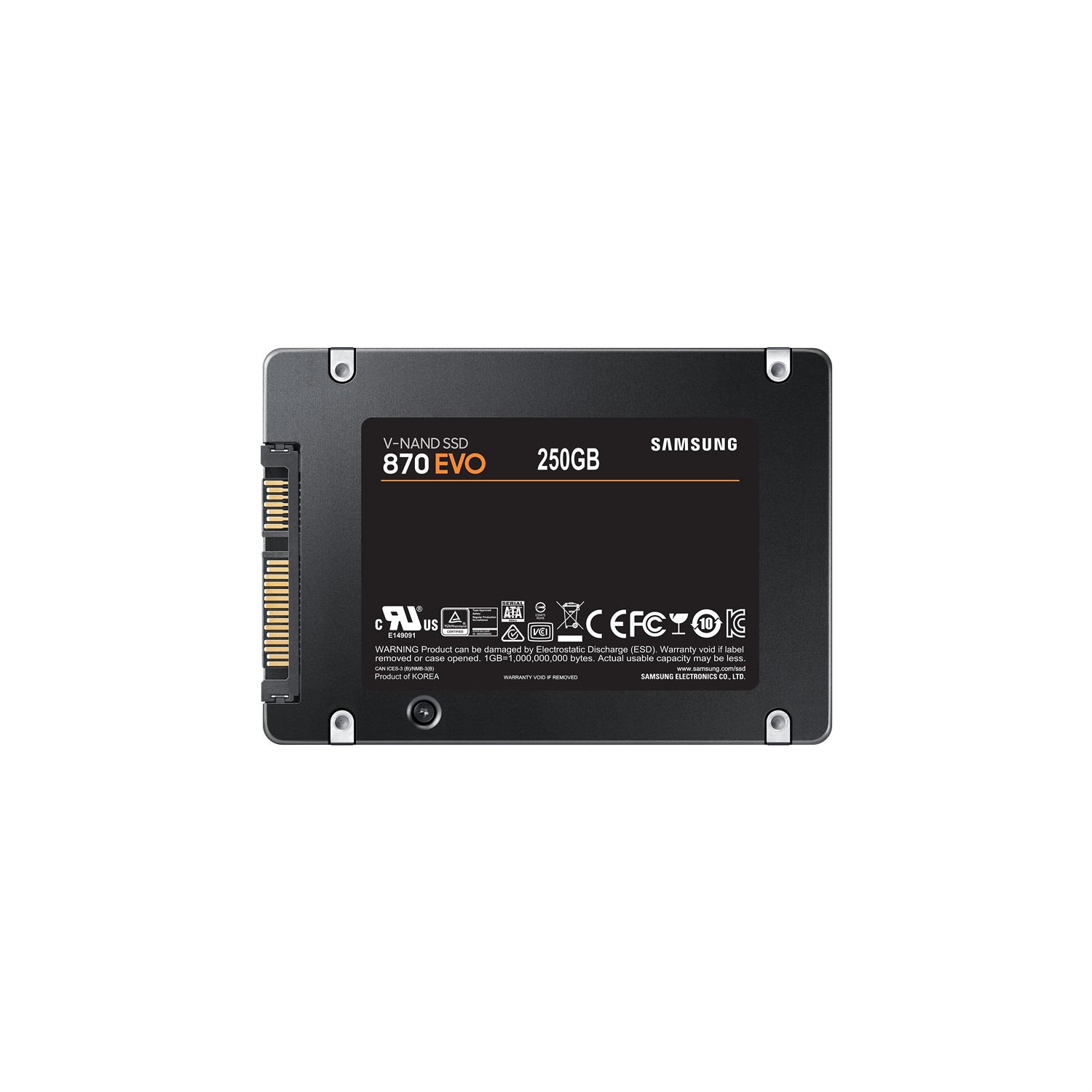 Samsung 870 EVO SSD 250 GB 2.5