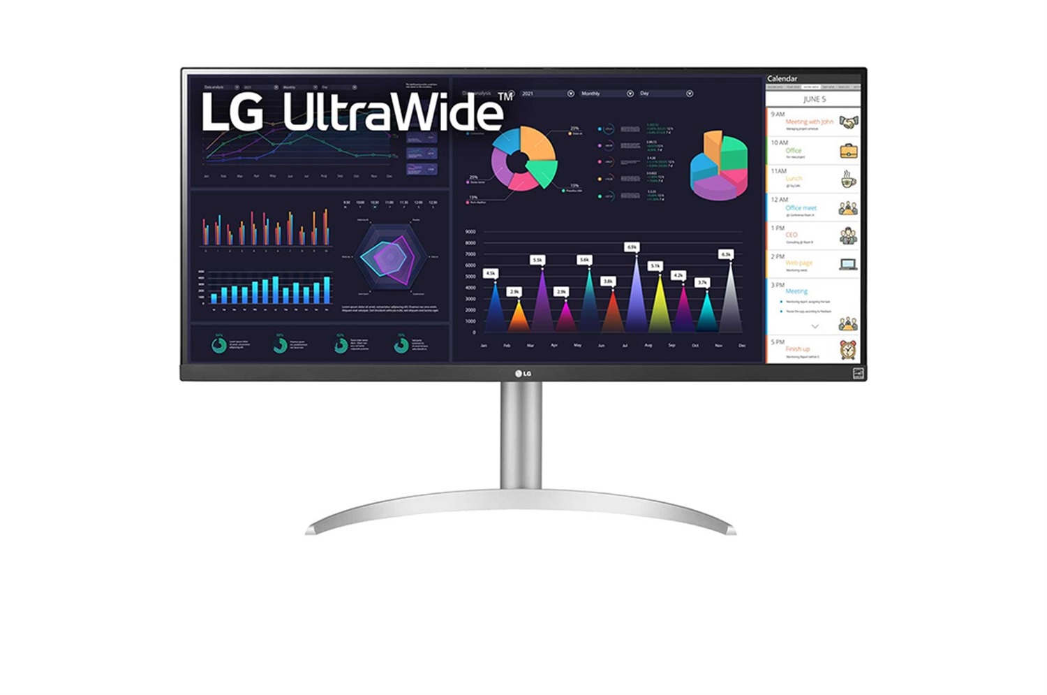 LG 34WQ650-W Monitor Ultrawide 34